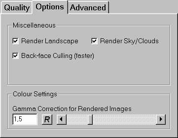 Screenshot Render Settings - Options